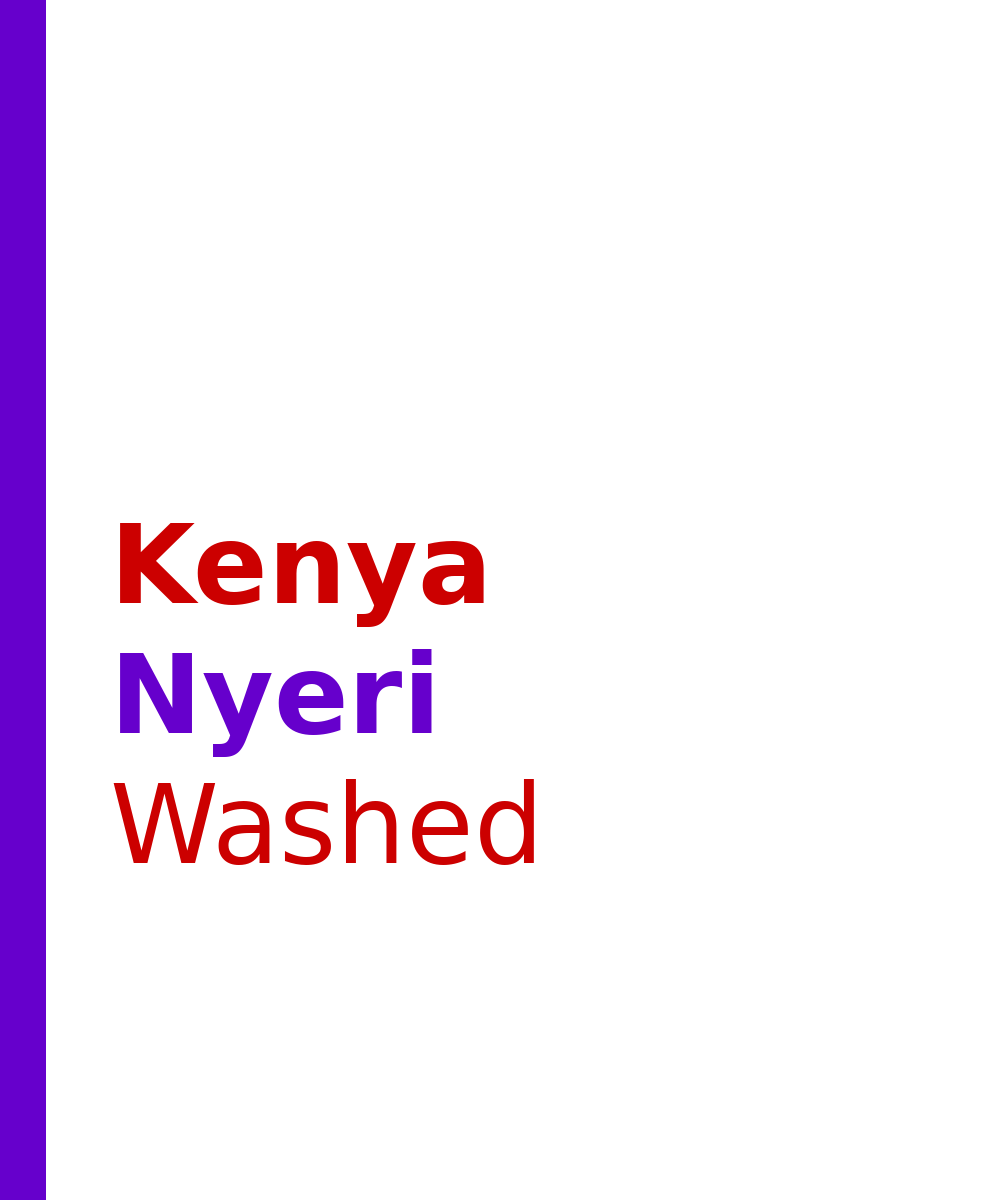 Kenya Mukuyuni Washed SL28