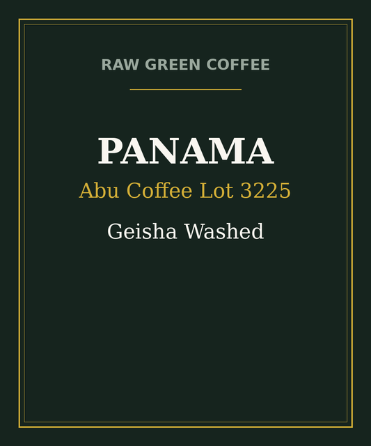 Panama Abu Coffee Lot 3225 Geisha Washed