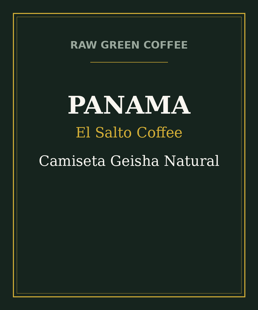 Panama El Salto Camiseta Geisha Natural