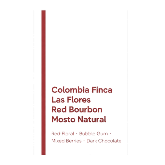 Colombia Finca Las Flores Red Bouborn Mosto Natural (CBC Champion Lot)