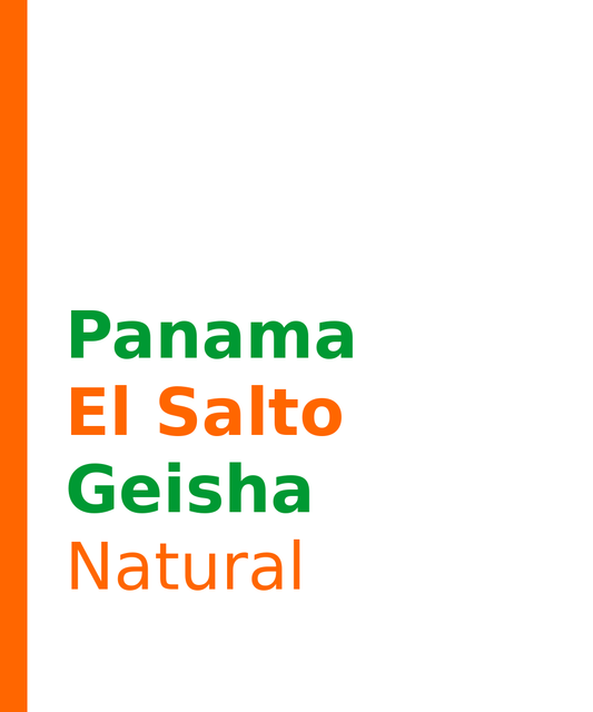 Panama El Salto Geisha Natural
