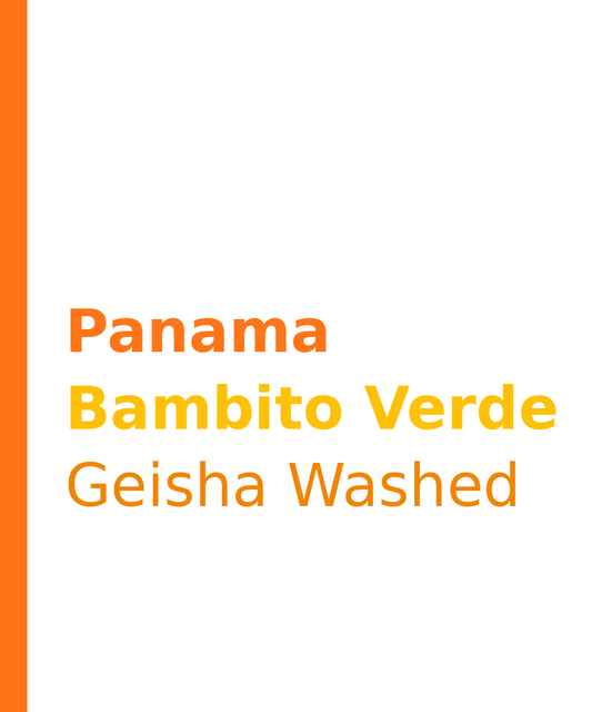 Panama Bambito Verde Geisha Washed