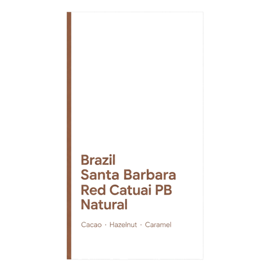Brazil Santa Barbara Red Catuai Peaberry Natural