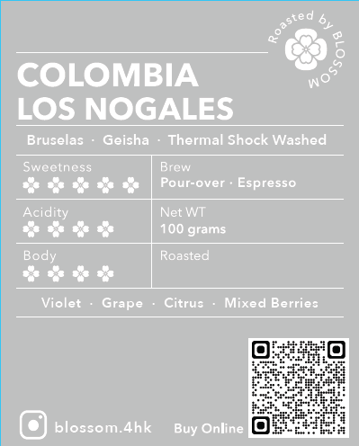 Colombia Los Nogales Geisha